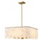 Z-Lite Viviana Chandelier, 8-Light, 26 In.W x 12 In.H, Rubbed Brass/Alabaster 345P26-RB - alternate 1